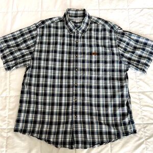 Carhartt - Men’s button down shirt, Size XL, relaxed fit.